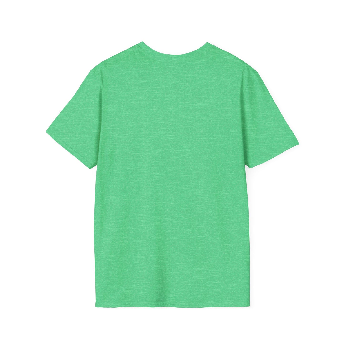 Inspirational Unisex Softstyle T-Shirt - 'Running Away From Your Problems Is A Race You'll Never Win'