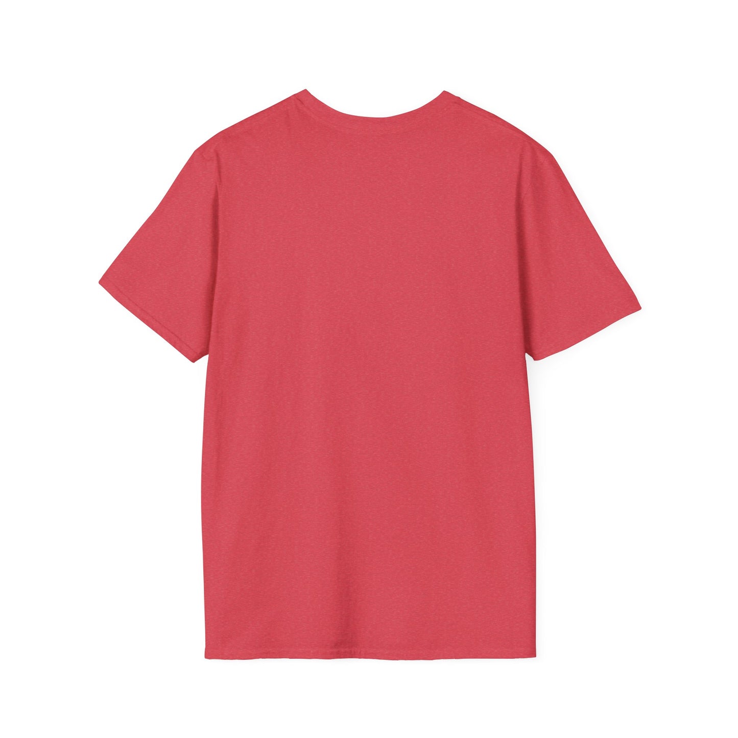 Inspirational Unisex Softstyle T-Shirt - 'Running Away From Your Problems Is A Race You'll Never Win'