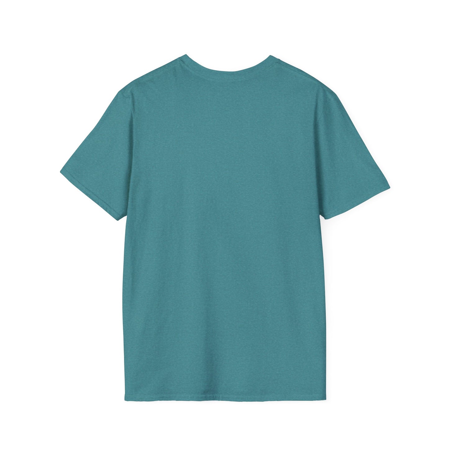 Inspirational Unisex Softstyle T-Shirt - 'Running Away From Your Problems Is A Race You'll Never Win'