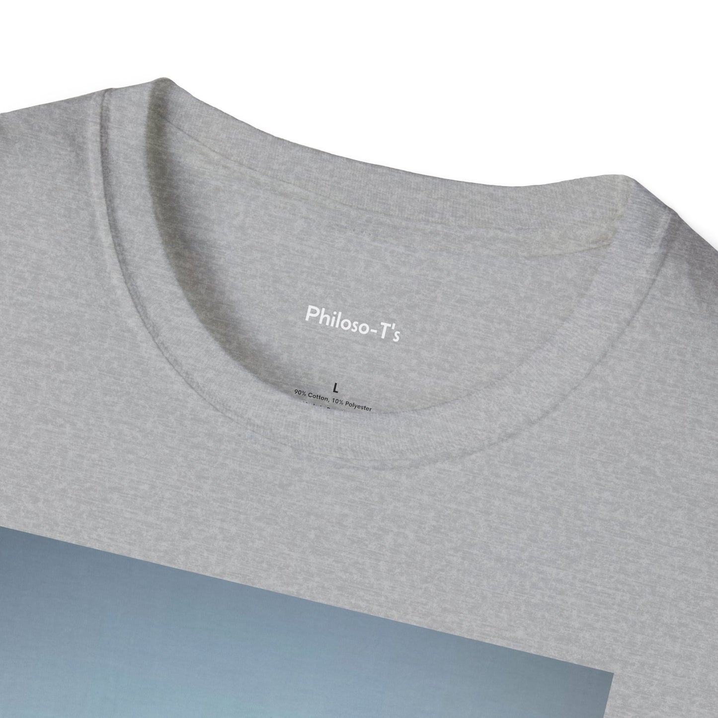 Inspirational Unisex Softstyle T-Shirt - 'Running Away From Your Problems Is A Race You'll Never Win'